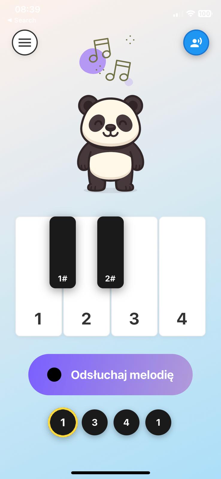 Pianino — nauka melodii przez zabawę